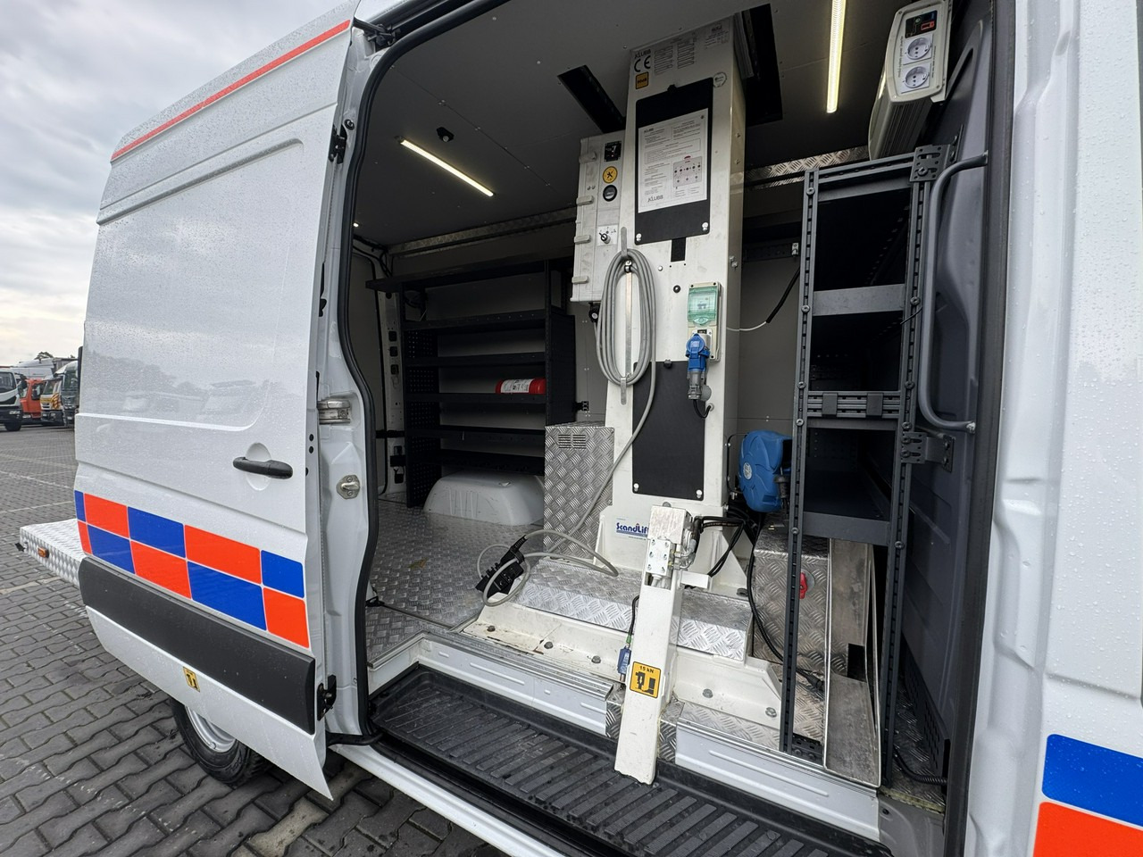 Truck mounted aerial platform Mercedes Sprinter Zwyżka Podnośnik Koszowy KLUBB K42P UDT WUMAG GSR: picture 10
