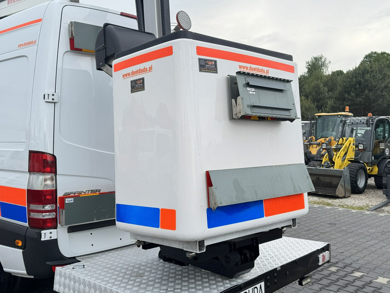 Truck mounted aerial platform Mercedes Sprinter Zwyżka Podnośnik Koszowy KLUBB K42P UDT WUMAG GSR: picture 22