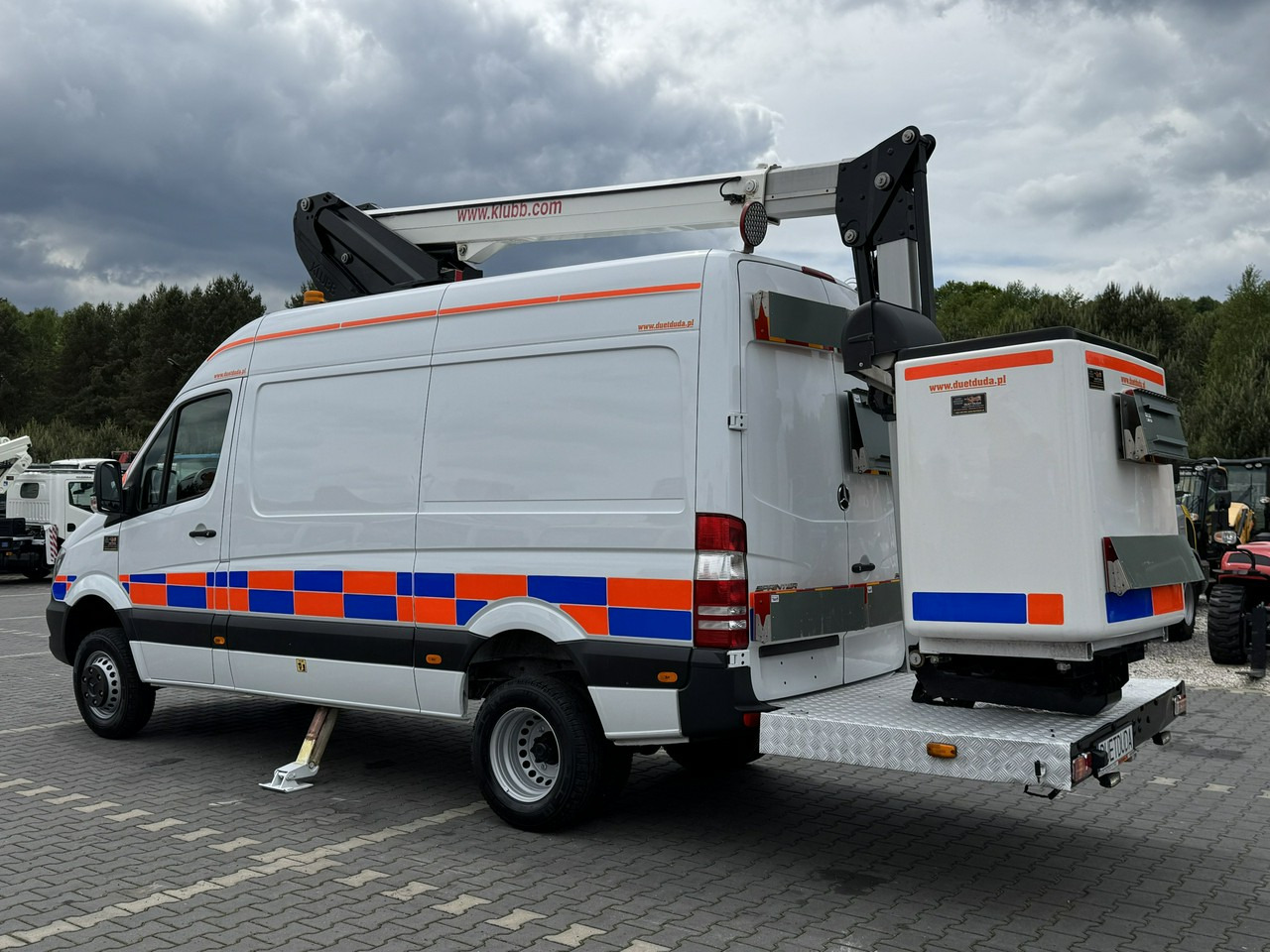 Truck mounted aerial platform Mercedes Sprinter Zwyżka Podnośnik Koszowy KLUBB K42P UDT WUMAG GSR: picture 26