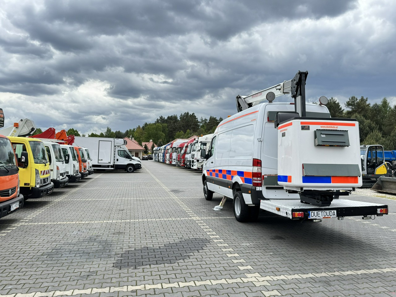 Truck mounted aerial platform Mercedes Sprinter Zwyżka Podnośnik Koszowy KLUBB K42P UDT WUMAG GSR: picture 18
