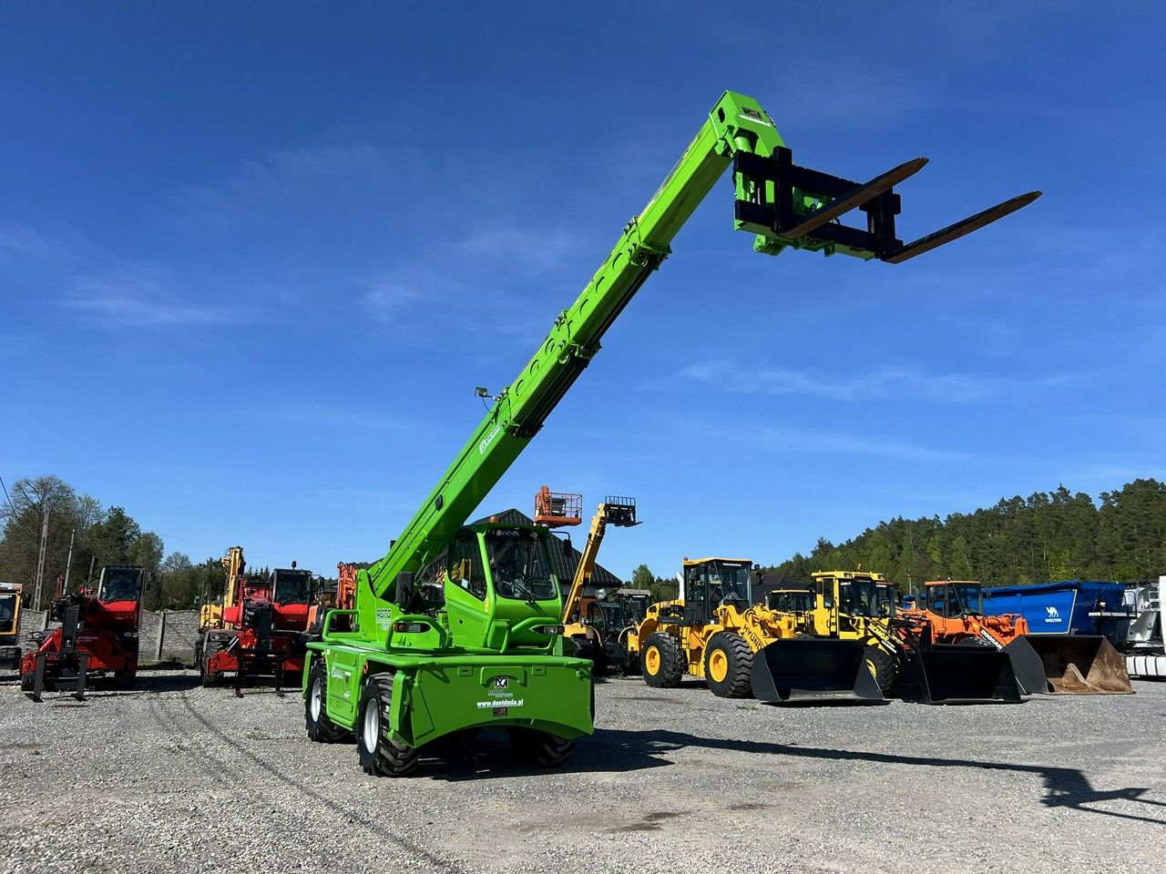 Telescopic handler Merlo Roto 45.21 MCSS ( 40.25 ) Podnośnik Obrotowy Wózek Jezdniowy: picture 8