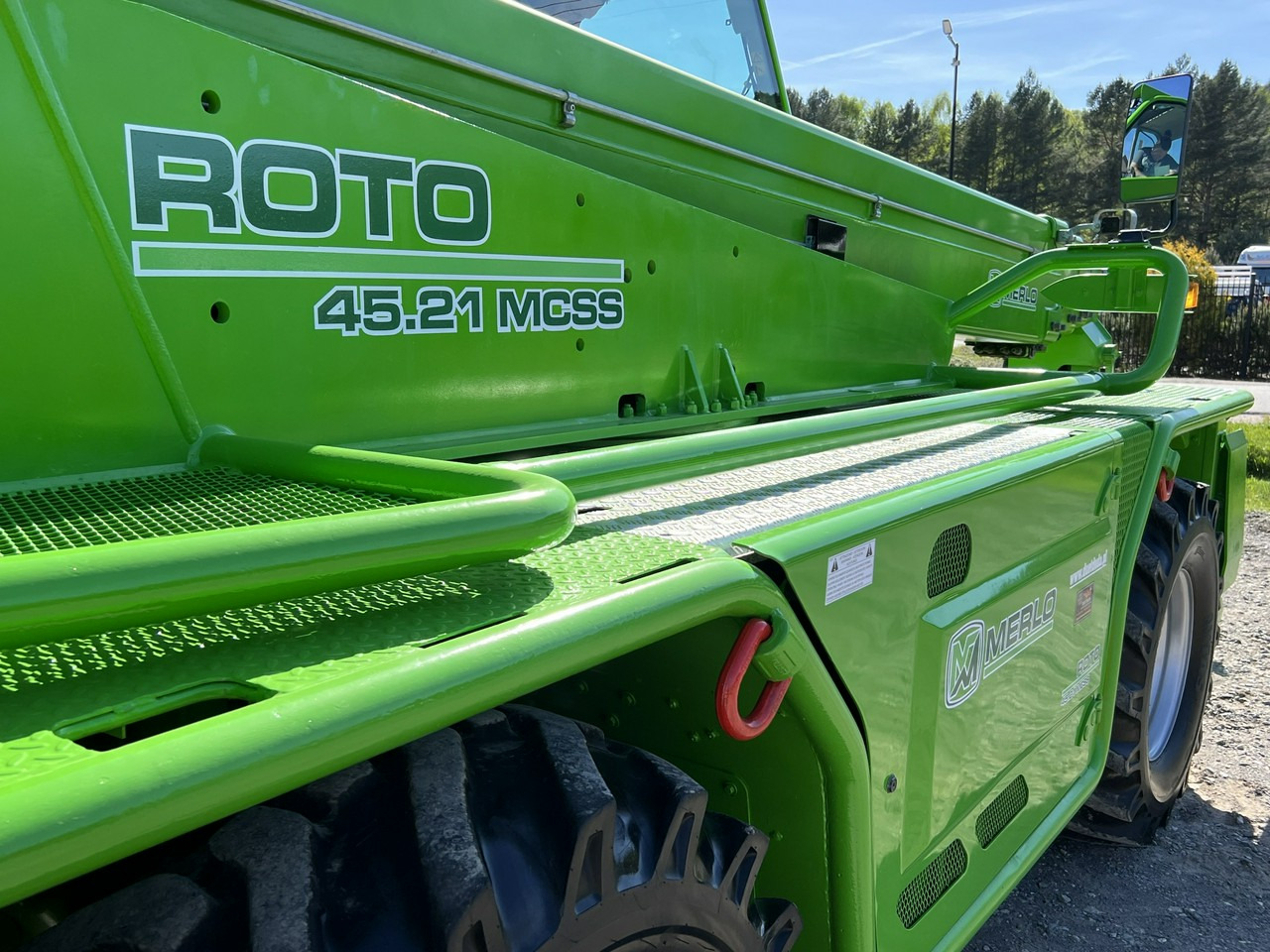 Telescopic handler Merlo Roto 45.21 MCSS ( 40.25 ) Podnośnik Obrotowy Wózek Jezdniowy: picture 23