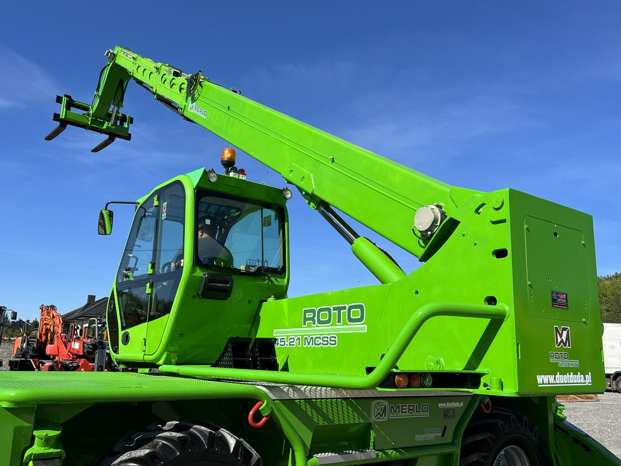 Telescopic handler Merlo Roto 45.21 MCSS ( 40.25 ) Podnośnik Obrotowy Wózek Jezdniowy: picture 18