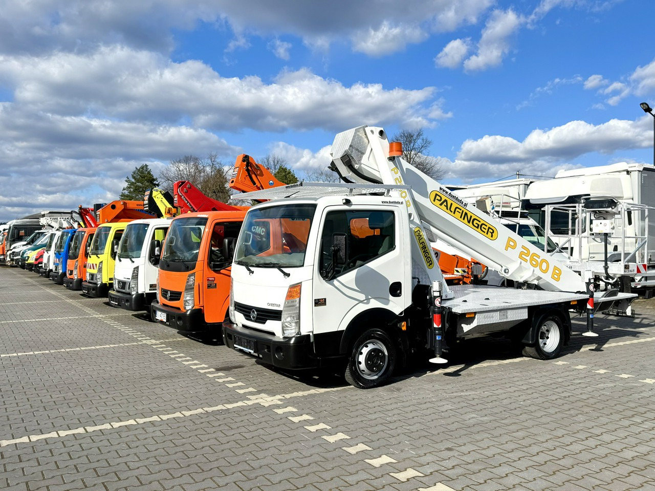 Nissan Cabstar - Truck mounted aerial platform: picture 1 Nissan Cabstar - Truck mounted aerial platform: picture 1
