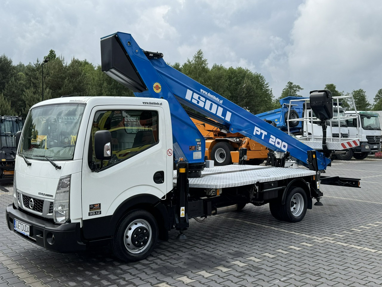 Nissan Cabstar - Truck mounted aerial platform: picture 3 Nissan Cabstar - Truck mounted aerial platform: picture 3