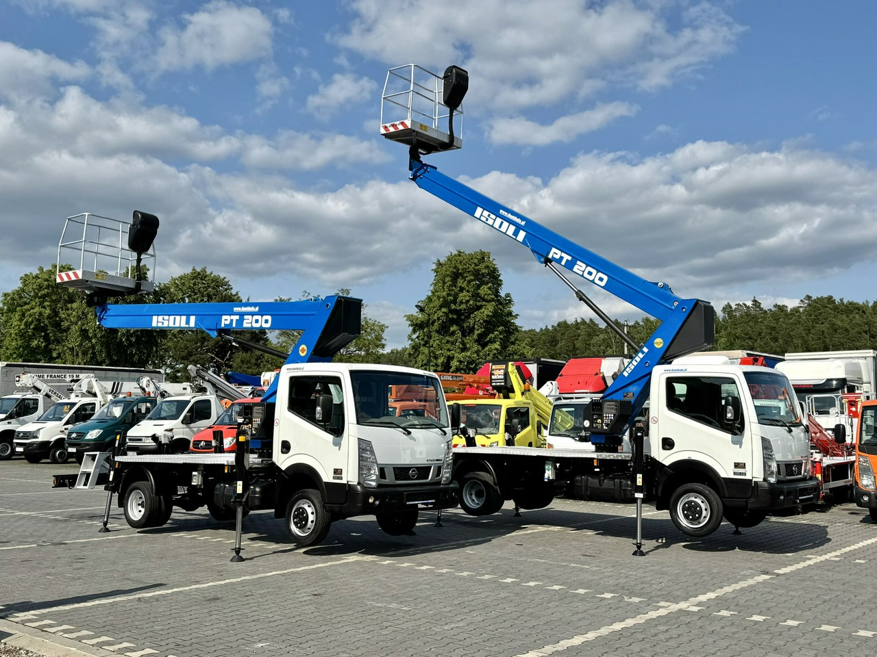 Nissan Cabstar - Truck mounted aerial platform: picture 1 Nissan Cabstar - Truck mounted aerial platform: picture 1
