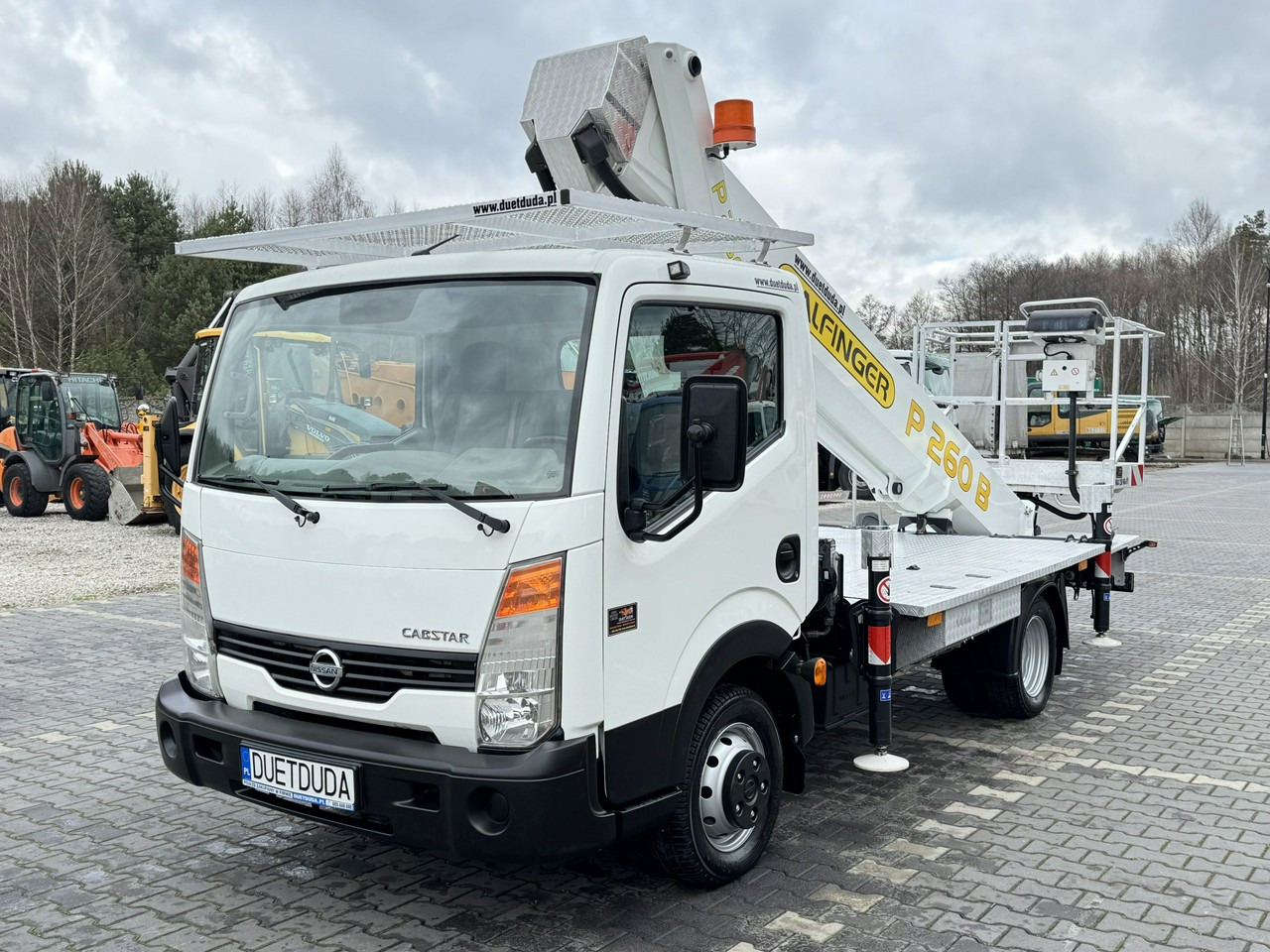 Nissan Cabstar - Truck mounted aerial platform: picture 2 Nissan Cabstar - Truck mounted aerial platform: picture 2