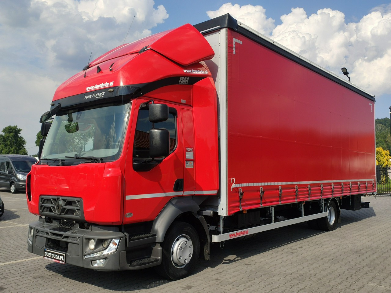 Renault D12.240 E6 Firana Tył Drzwi Dach Zsuwany Długa 830cm - Curtainsider truck: picture 2 Renault D12.240 E6 Firana Tył Drzwi Dach Zsuwany Długa 830cm - Curtainsider truck: picture 2