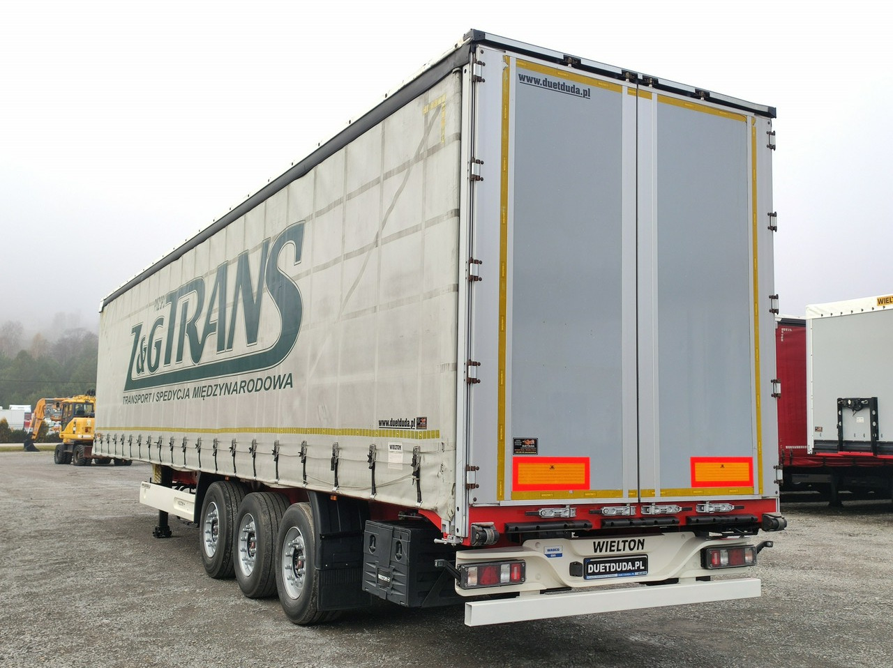 Curtainsider semi-trailer Wielton Standard Osie SAF: picture 26