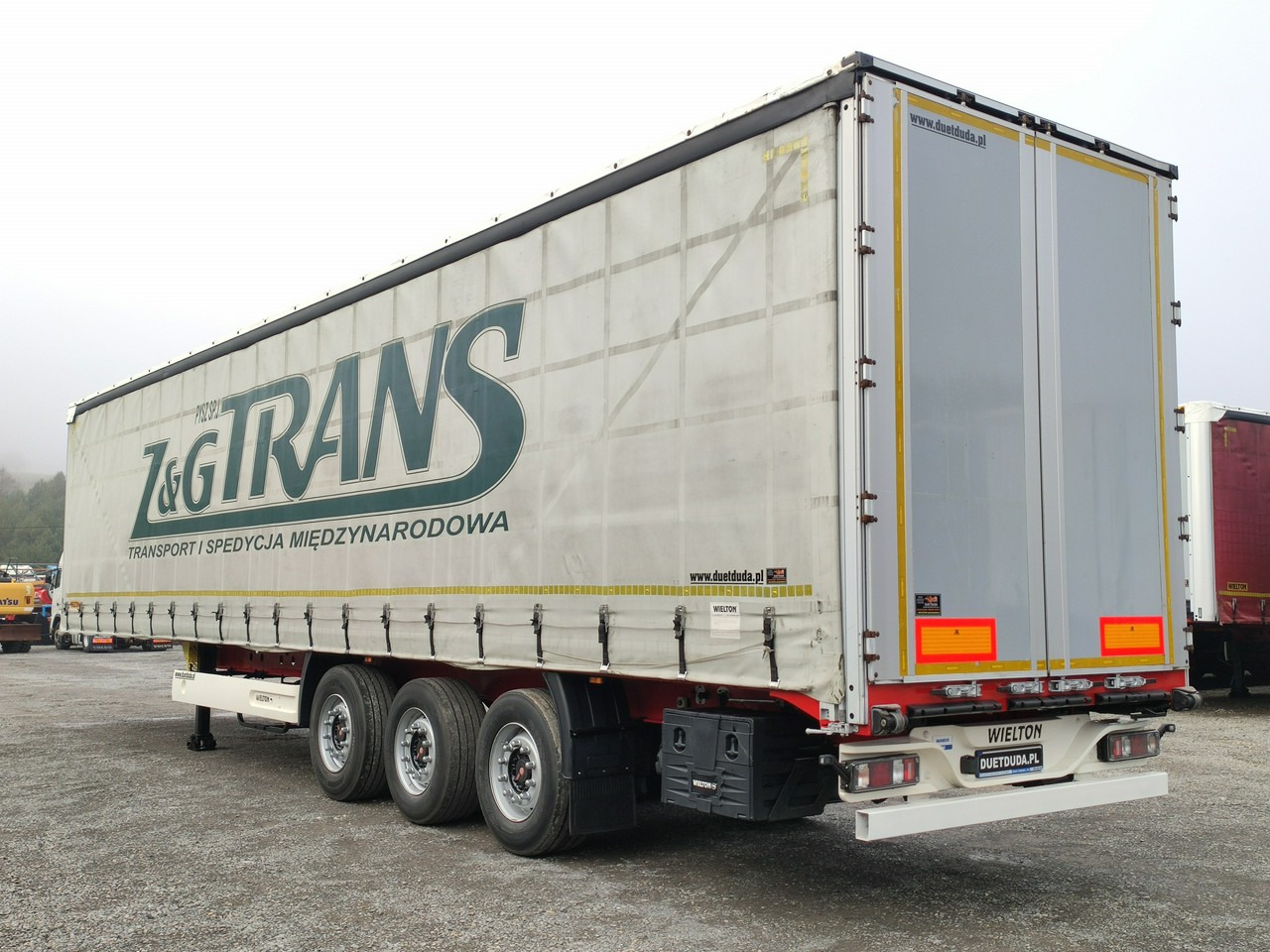 Curtainsider semi-trailer Wielton Standard Osie SAF: picture 22