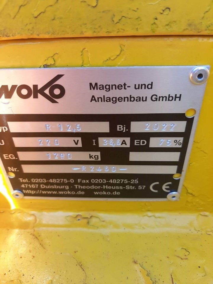 WOKO R12,5 - Vibratory plate: picture 2 WOKO R12,5 - Vibratory plate: picture 2