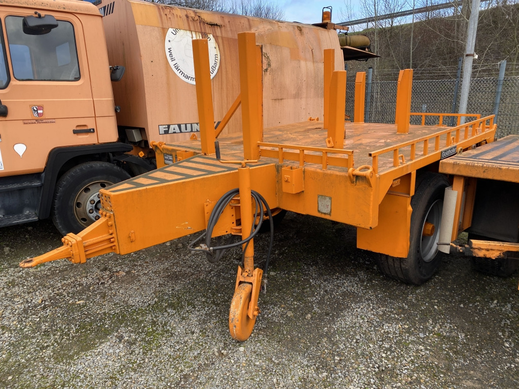Eggers ZX 9E / für Ballastgewichte - Dropside/ Flatbed trailer: picture 2 Eggers ZX 9E / für Ballastgewichte - Dropside/ Flatbed trailer: picture 2