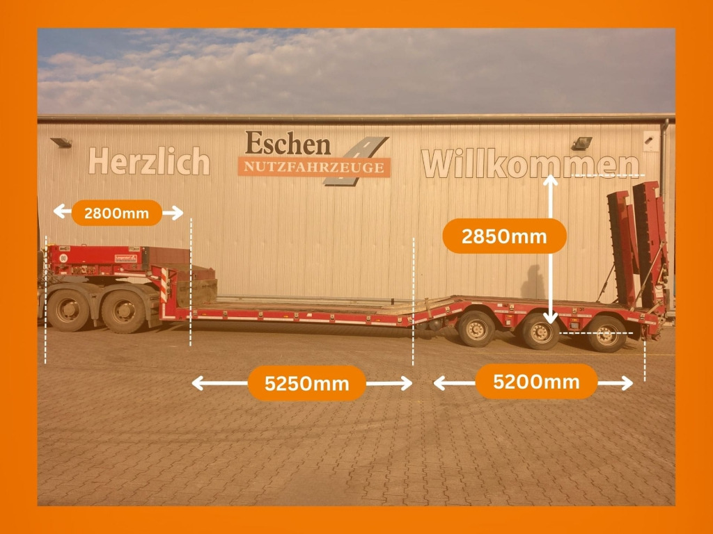 Langendorf - Low loader semi-trailer: picture 5 Langendorf - Low loader semi-trailer: picture 5