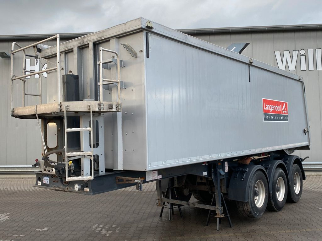 Langendorf SKA 24/30 |ALU 34m³*Getreide*Luft-Lift*BPW*Plane - Tipper semi-trailer: picture 1 Langendorf SKA 24/30 |ALU 34m³*Getreide*Luft-Lift*BPW*Plane - Tipper semi-trailer: picture 1