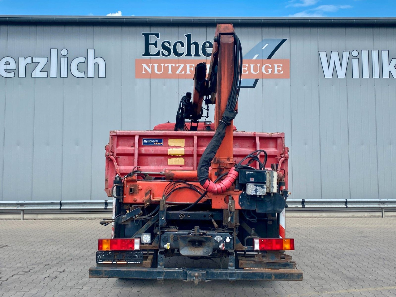 MAN 18.285 MC | Palfinger PK 9501*Blatt*2x AHK+Oel - Tipper, Crane truck: picture 5 MAN 18.285 MC | Palfinger PK 9501*Blatt*2x AHK+Oel - Tipper, Crane truck: picture 5