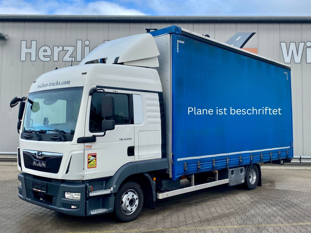 MAN TGL 12.250 4x2 BL - Curtainsider truck: picture 2 MAN TGL 12.250 4x2 BL - Curtainsider truck: picture 2