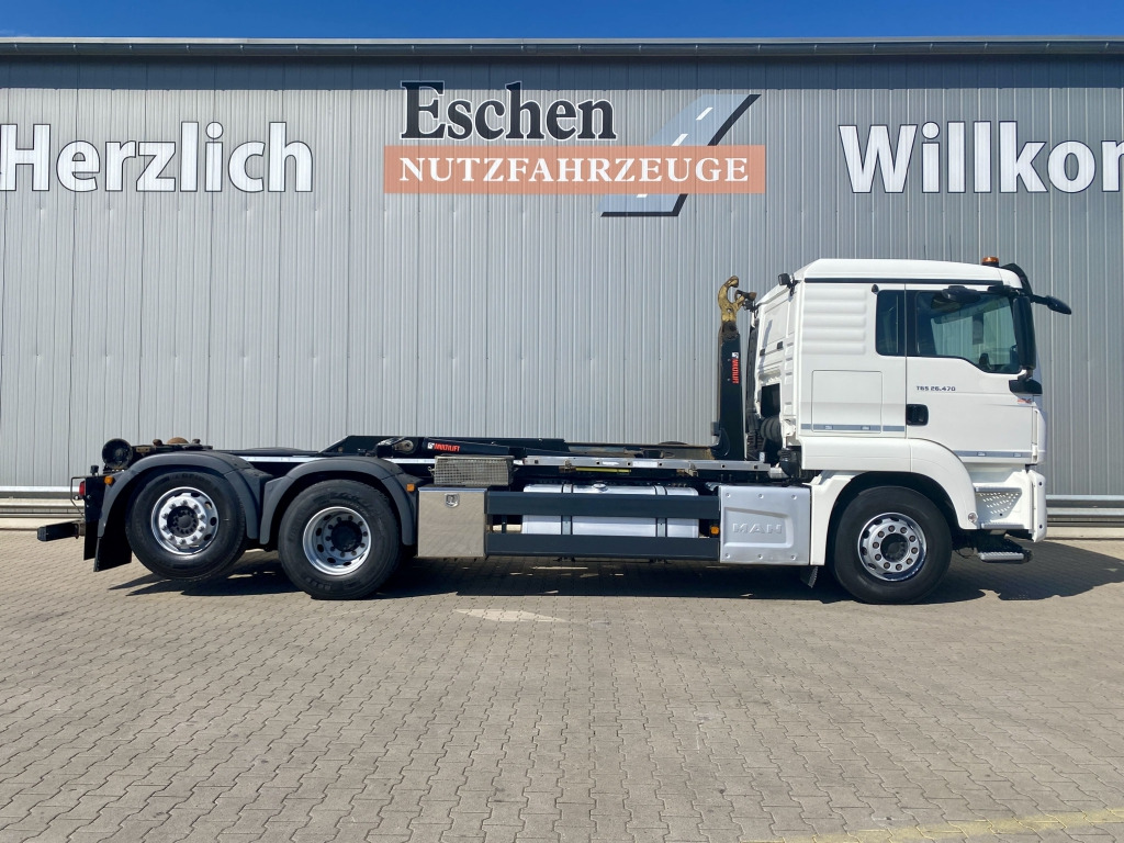 Hook lift truck MAN TGS 26.470 6x2-4 BL / HIAB Aufbau: picture 7
