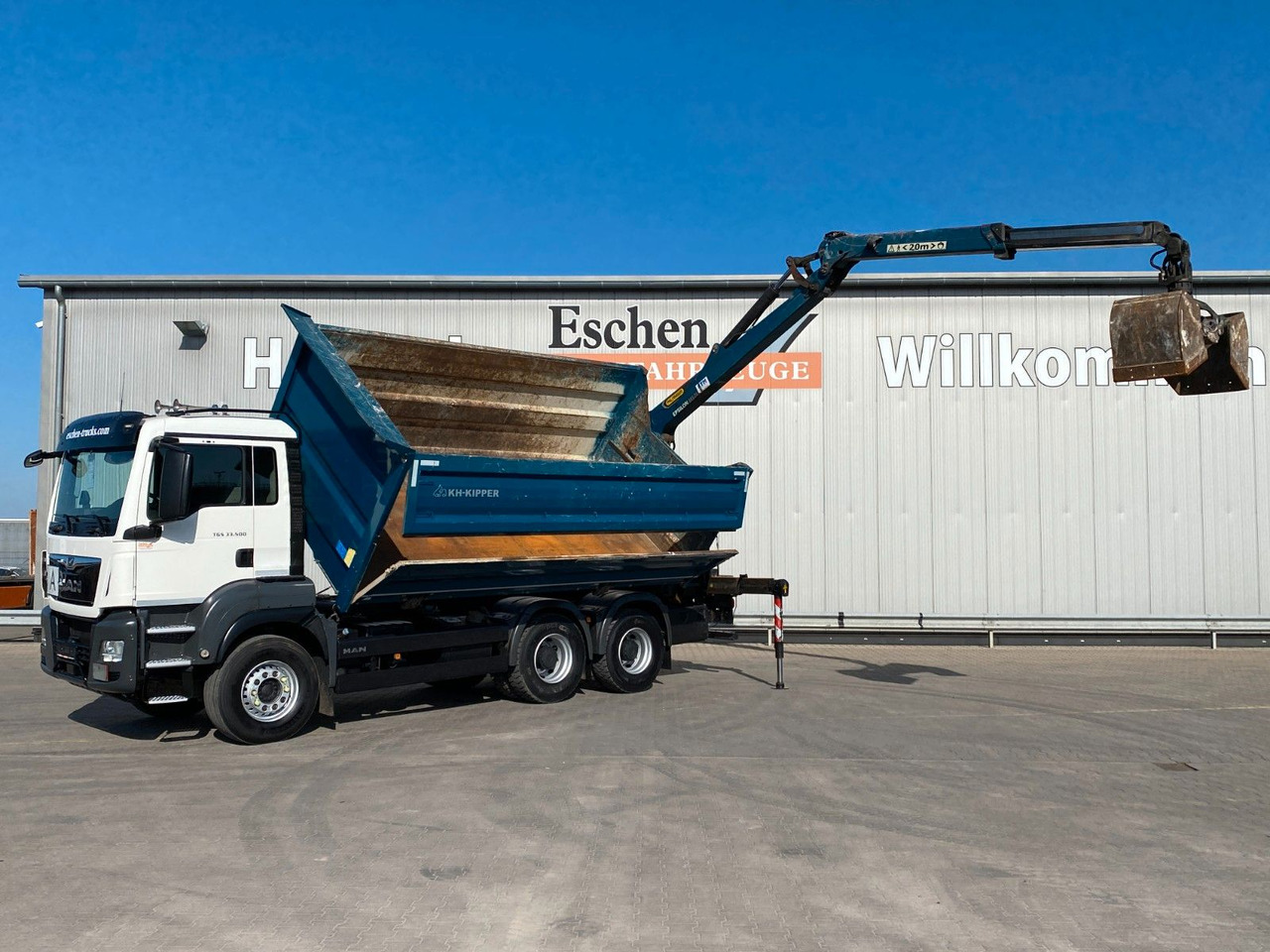 MAN TGS 33.500 6x4 BB | Palfinger M12L80*Bordmatik MAN TGS 33.500 6x4 BB | Palfinger M12L80*Bordmatik - Tipper, Crane truck: picture 1 MAN TGS 33.500 6x4 BB | Palfinger M12L80*Bordmatik MAN TGS 33.500 6x4 BB | Palfinger M12L80*Bordmatik - Tipper, Crane truck: picture 1