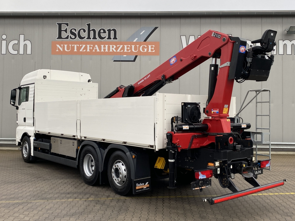 MAN TGX 26.500 6x2-4 LL / HMF 2110 L-MC Kran - Dropside/ Flatbed truck, Crane truck: picture 3 MAN TGX 26.500 6x2-4 LL / HMF 2110 L-MC Kran - Dropside/ Flatbed truck, Crane truck: picture 3