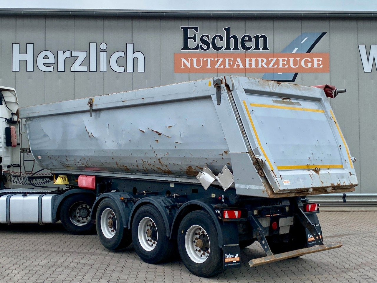Meiller MHPS 12/27 KISA 3 | Stahl 28m³*Smart-Board*Lift - Tipper semi-trailer: picture 3 Meiller MHPS 12/27 KISA 3 | Stahl 28m³*Smart-Board*Lift - Tipper semi-trailer: picture 3