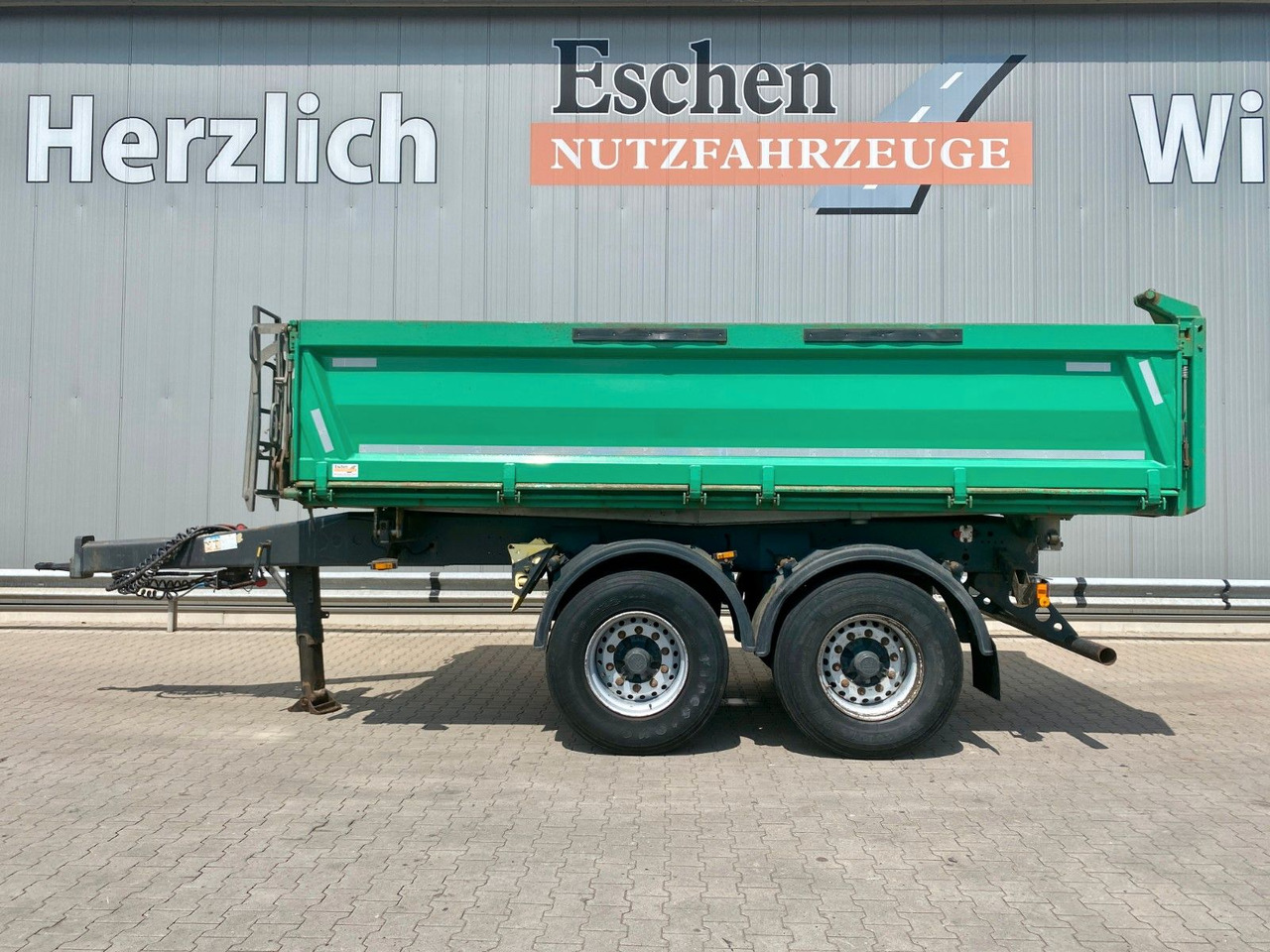 Meiller MZDA 18/21 | BPW-Achsen*EBS*Trommelbremse*Luft - Tipper trailer: picture 2 Meiller MZDA 18/21 | BPW-Achsen*EBS*Trommelbremse*Luft - Tipper trailer: picture 2