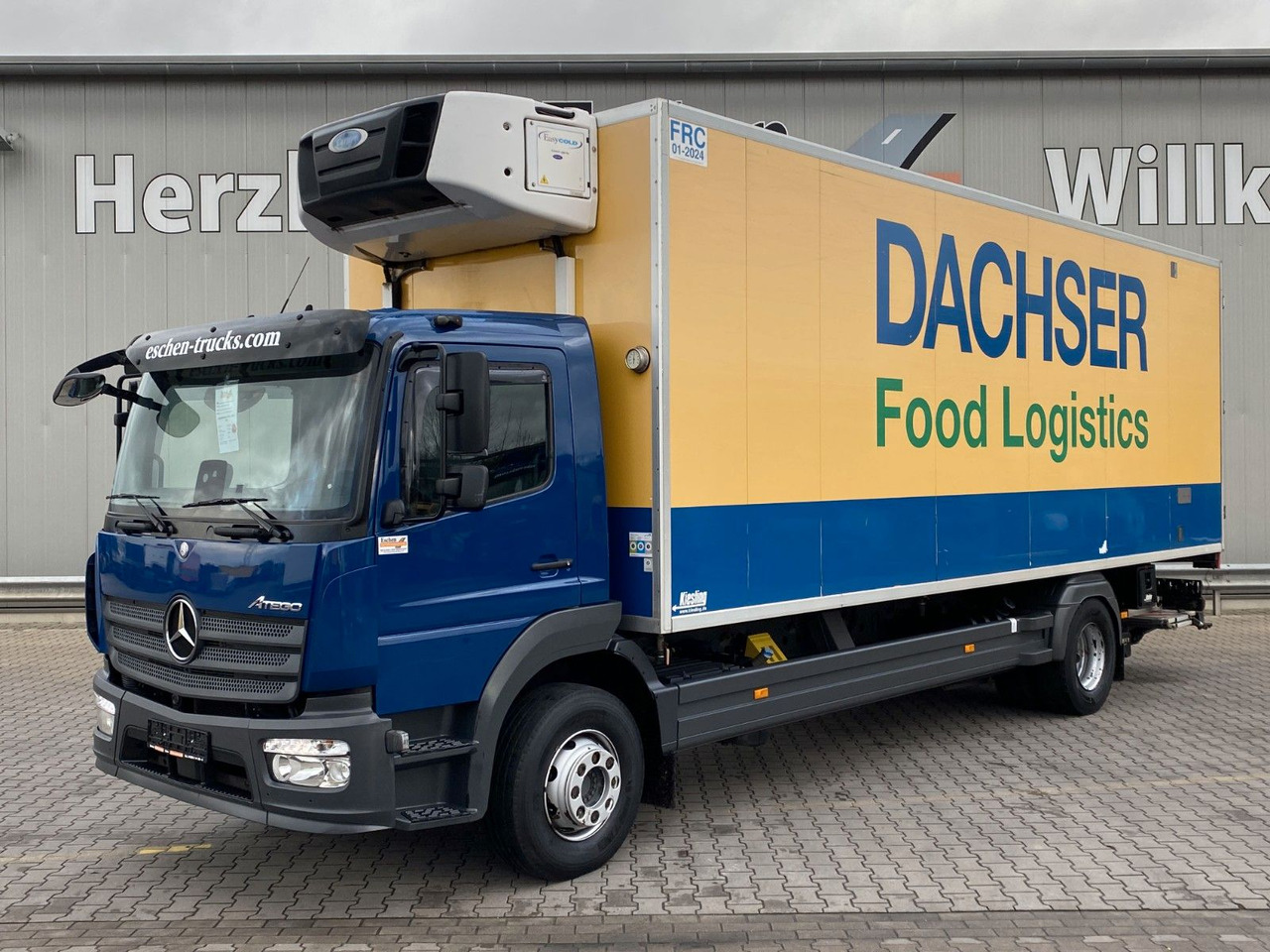 Mercedes-Benz 1523 Atego|Carrier Supra 850*Diesel/Netz*BÄR LBW - Refrigerator truck: picture 1 Mercedes-Benz 1523 Atego|Carrier Supra 850*Diesel/Netz*BÄR LBW - Refrigerator truck: picture 1