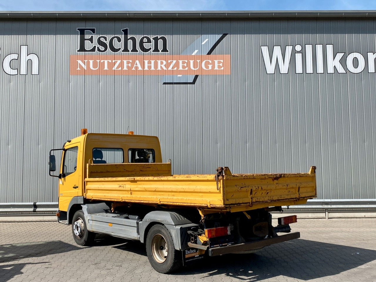 Mercedes-Benz 818 Atego | MEILLER*6-Gang manuell*AHK*Klima*ABS - Tipper: picture 4 Mercedes-Benz 818 Atego | MEILLER*6-Gang manuell*AHK*Klima*ABS - Tipper: picture 4