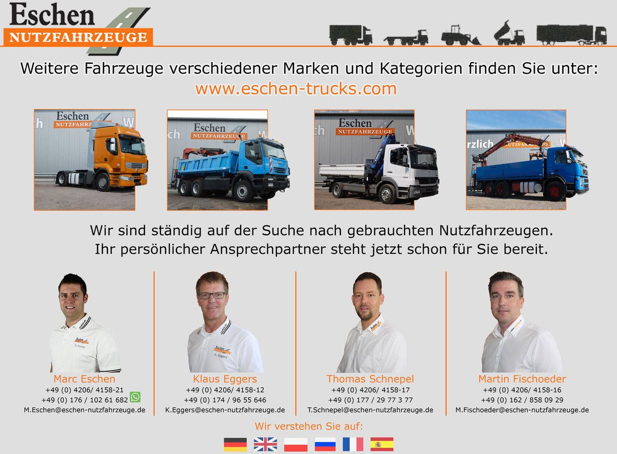 Mercedes-Benz Actros MP5 2542 L|Ohne EZ*Lenkachse*Ladebordwand - Container transporter/ Swap body truck: picture 4 Mercedes-Benz Actros MP5 2542 L|Ohne EZ*Lenkachse*Ladebordwand - Container transporter/ Swap body truck: picture 4
