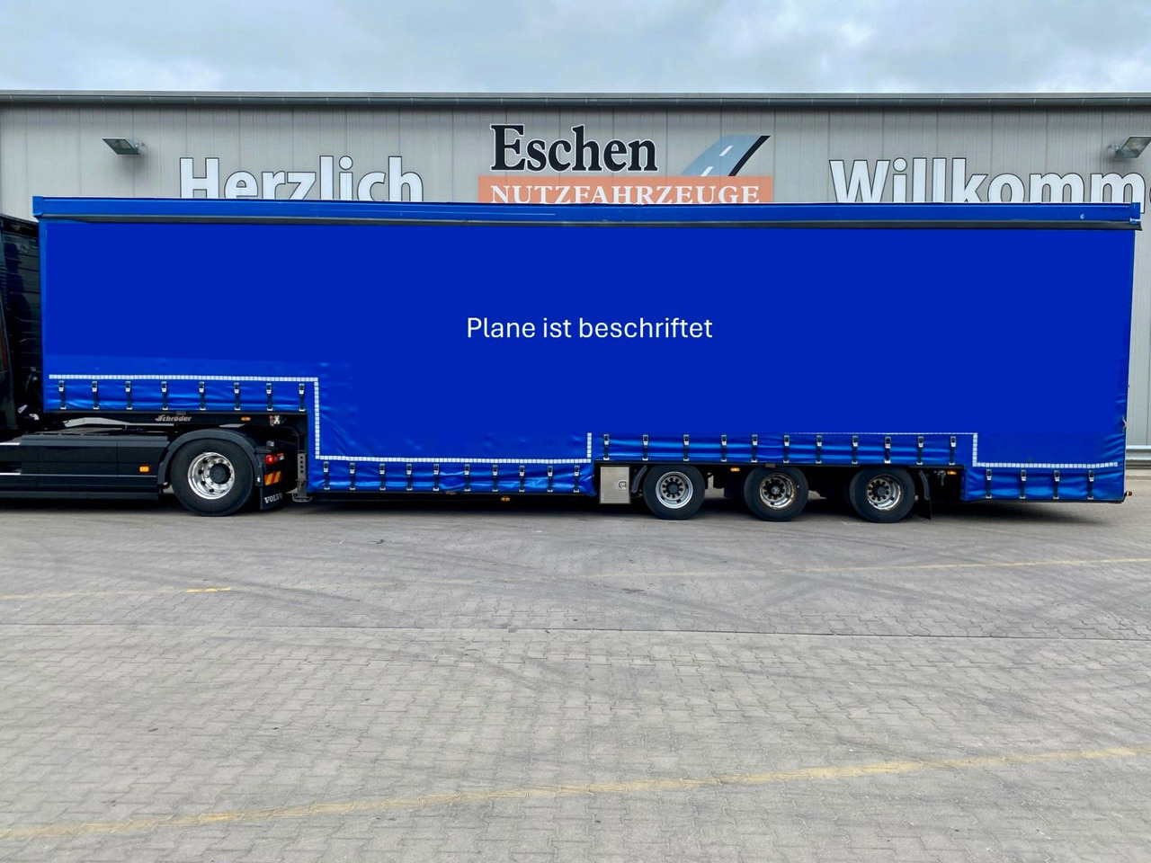 Schröder ST 11/24 P4| 2x Gardine*BPW*Trommel*EBS - Curtainsider semi-trailer: picture 2 Schröder ST 11/24 P4| 2x Gardine*BPW*Trommel*EBS - Curtainsider semi-trailer: picture 2