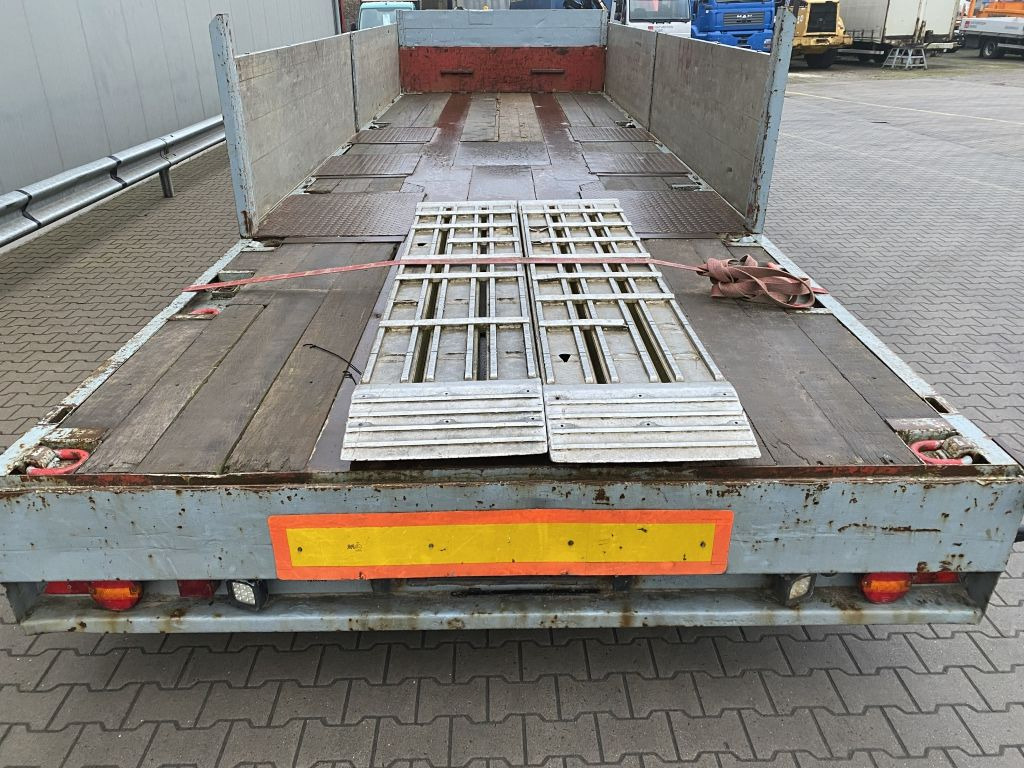 Wilken | Pritsche + Rampen*Luft-Lift*BPW*Trommel - Low loader semi-trailer: picture 2 Wilken | Pritsche + Rampen*Luft-Lift*BPW*Trommel - Low loader semi-trailer: picture 2