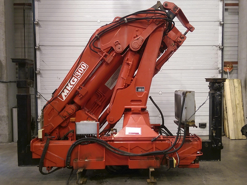 Grúa MKG HLK 300 - Loader crane for Truck: picture 1 Grúa MKG HLK 300 - Loader crane for Truck: picture 1