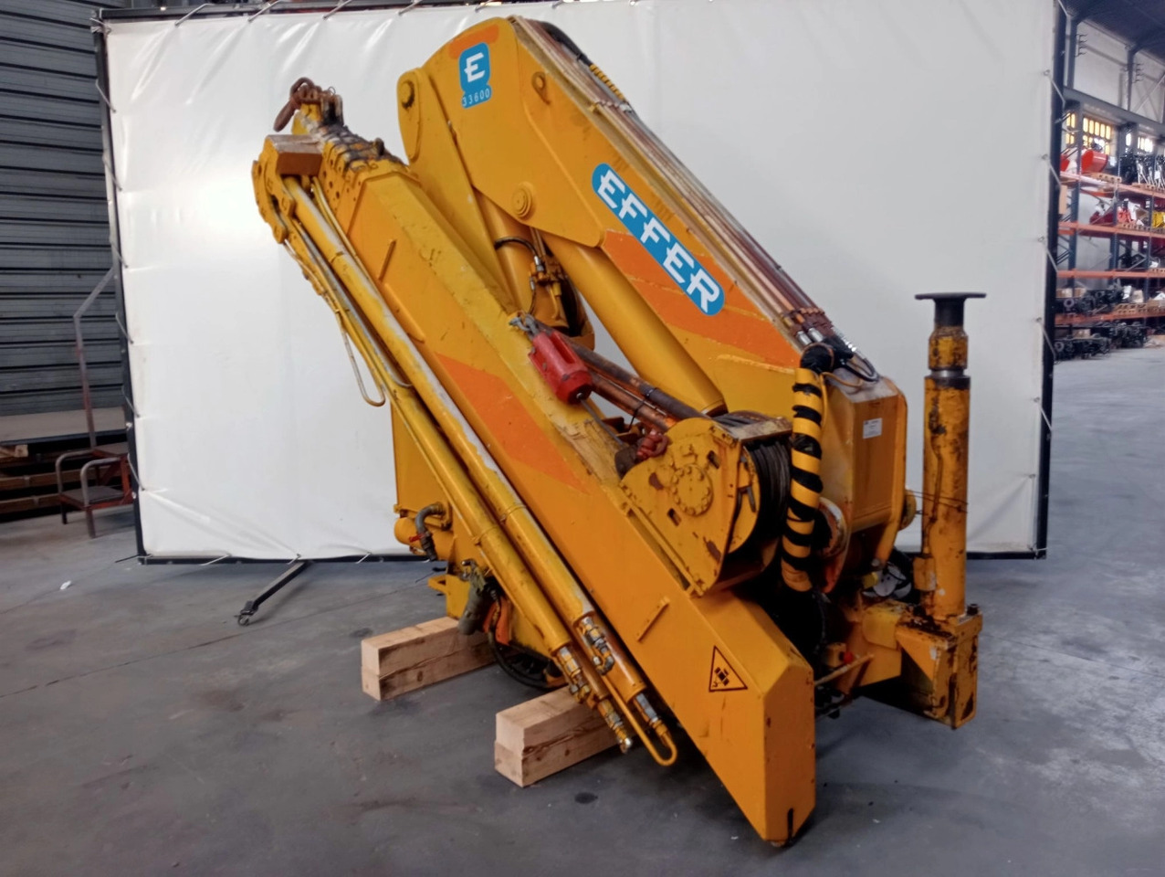 Grúa hidráulica Effer 33600 6S - Loader crane: picture 1 Grúa hidráulica Effer 33600 6S - Loader crane: picture 1