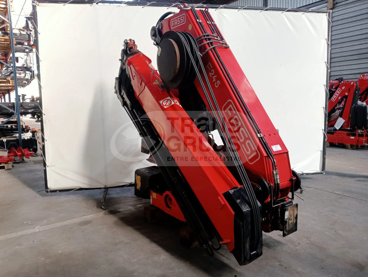 Grúa hidráulica Fassi F245A.2.25 E-DYNAMIC - Loader crane: picture 4 Grúa hidráulica Fassi F245A.2.25 E-DYNAMIC - Loader crane: picture 4