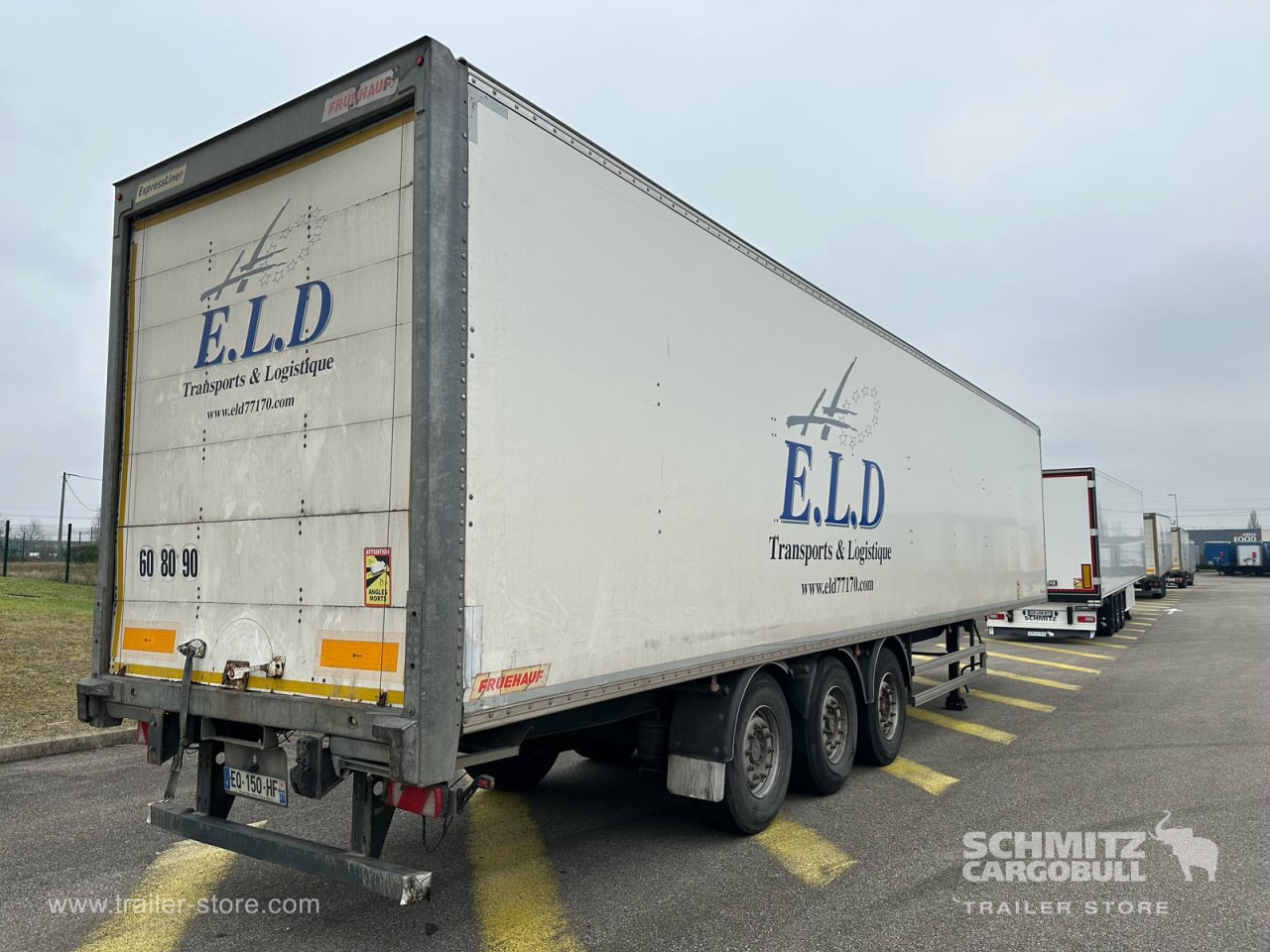 Closed box semi-trailer FRUEHAUF Dryfreight Standard Roller shutter door: picture 8