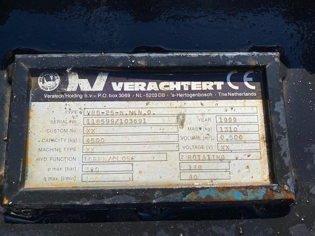 Verachtert VRG 25 - Grapple for Construction machinery: picture 5 Verachtert VRG 25 - Grapple for Construction machinery: picture 5