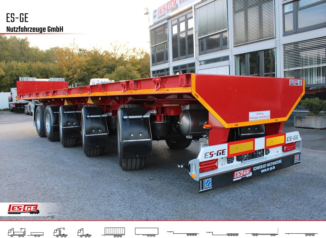 ES-GE 5-Achs-Ballastauflieger - Dropside/ Flatbed semi-trailer: picture 3 ES-GE 5-Achs-Ballastauflieger - Dropside/ Flatbed semi-trailer: picture 3
