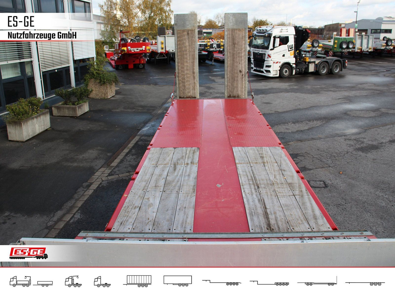 Faymonville MAX Trailer MAX100 Semi-Tieflader 1tlg. Rampen - Low loader semi-trailer: picture 4 Faymonville MAX Trailer MAX100 Semi-Tieflader 1tlg. Rampen - Low loader semi-trailer: picture 4