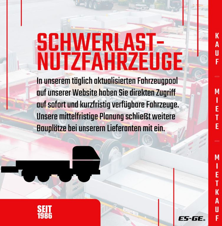 Faymonville MAX Trailer MAX110 Semi-Tieflader - Low loader semi-trailer: picture 4 Faymonville MAX Trailer MAX110 Semi-Tieflader - Low loader semi-trailer: picture 4