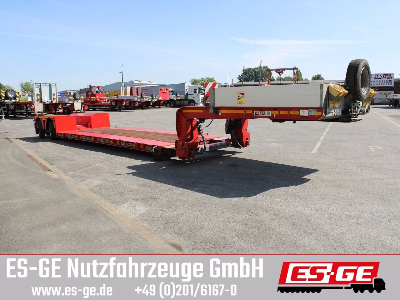 Faymonville MAX Trailer MAX510 Tiefbett 2x12 t PA - Low loader semi-trailer: picture 4 Faymonville MAX Trailer MAX510 Tiefbett 2x12 t PA - Low loader semi-trailer: picture 4