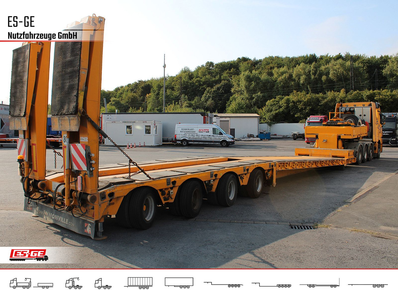 Faymonville Megamax Tiefbett 4x10 t - Low loader semi-trailer: picture 3 Faymonville Megamax Tiefbett 4x10 t - Low loader semi-trailer: picture 3