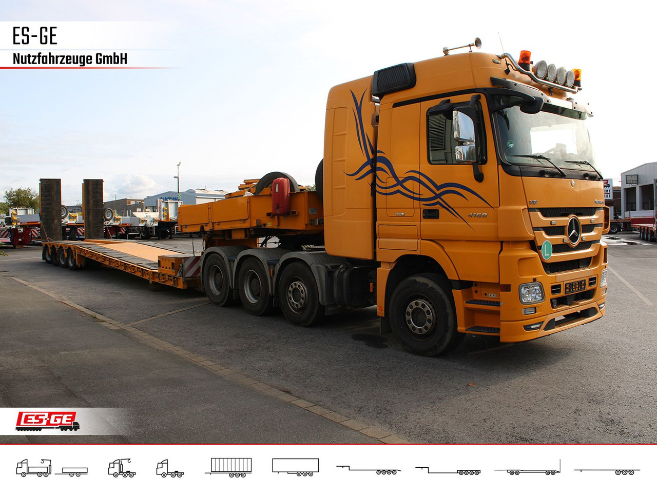 Faymonville Megamax Tiefbett 4x10 t - Low loader semi-trailer: picture 4 Faymonville Megamax Tiefbett 4x10 t - Low loader semi-trailer: picture 4