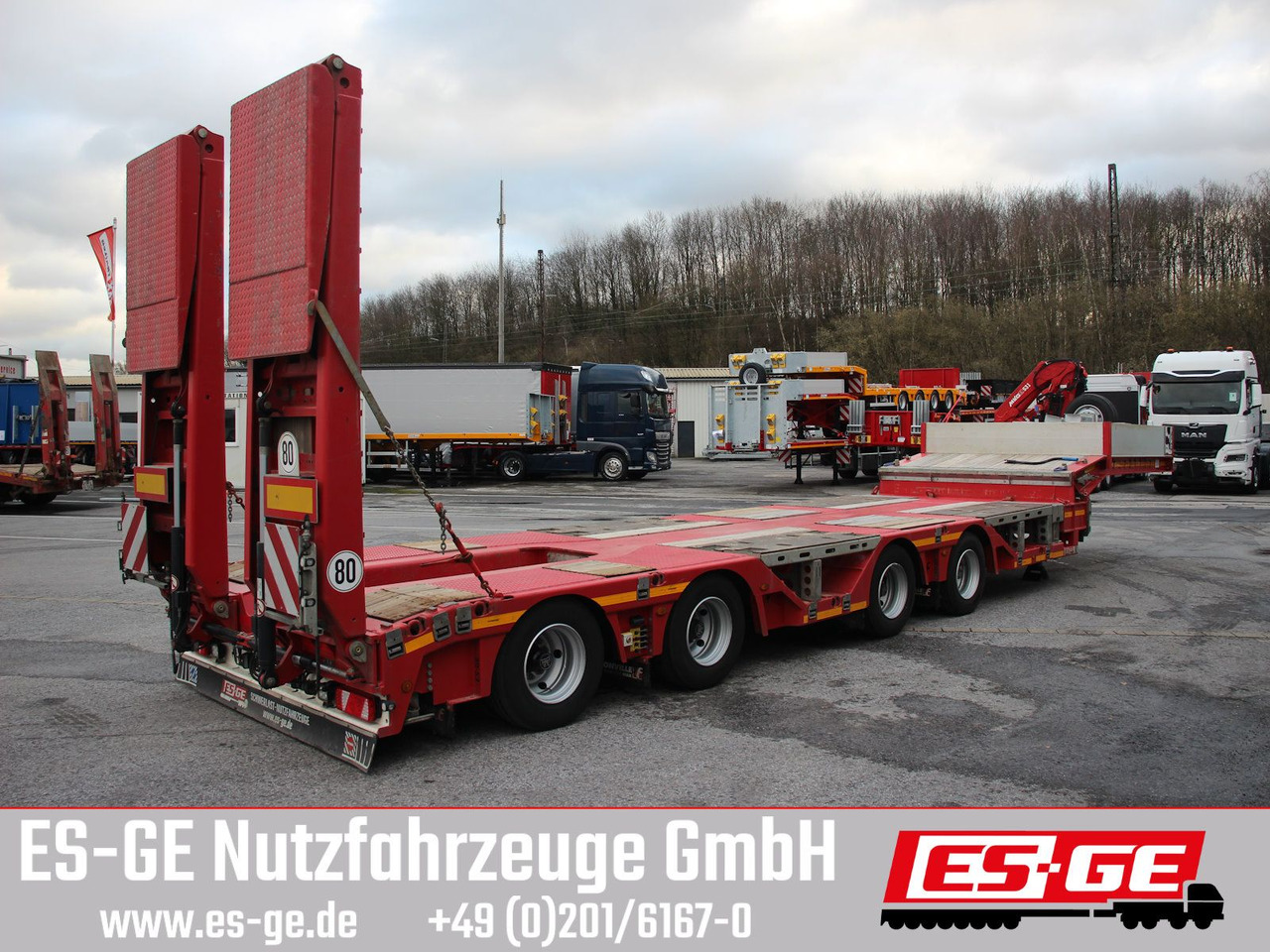 Faymonville Multimax Satteltieflader (2+2) - nachlaufgelenkt - Low loader semi-trailer: picture 5 Faymonville Multimax Satteltieflader (2+2) - nachlaufgelenkt - Low loader semi-trailer: picture 5