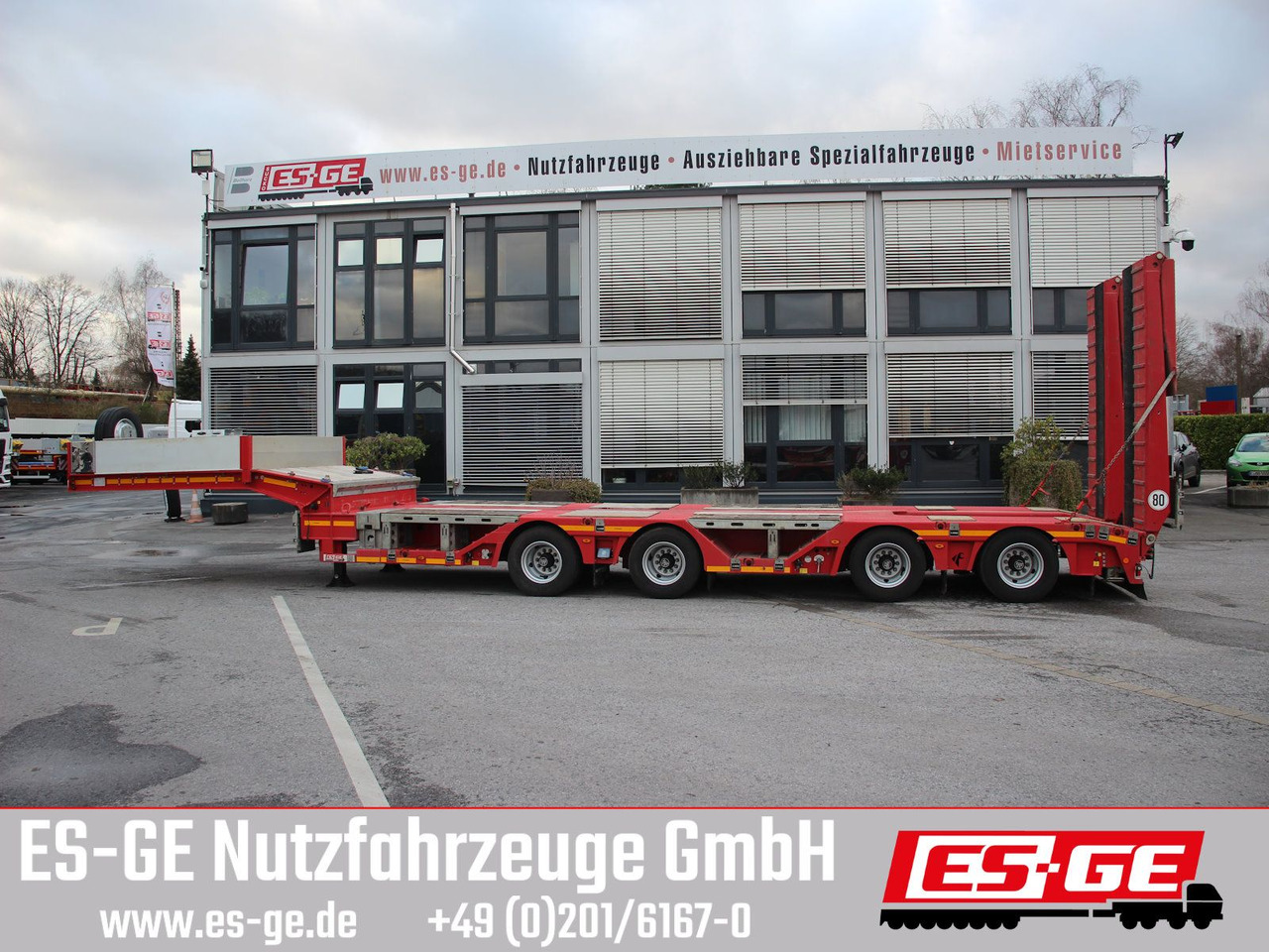 Faymonville Multimax Satteltieflader (2+2) - nachlaufgelenkt - Low loader semi-trailer: picture 3 Faymonville Multimax Satteltieflader (2+2) - nachlaufgelenkt - Low loader semi-trailer: picture 3