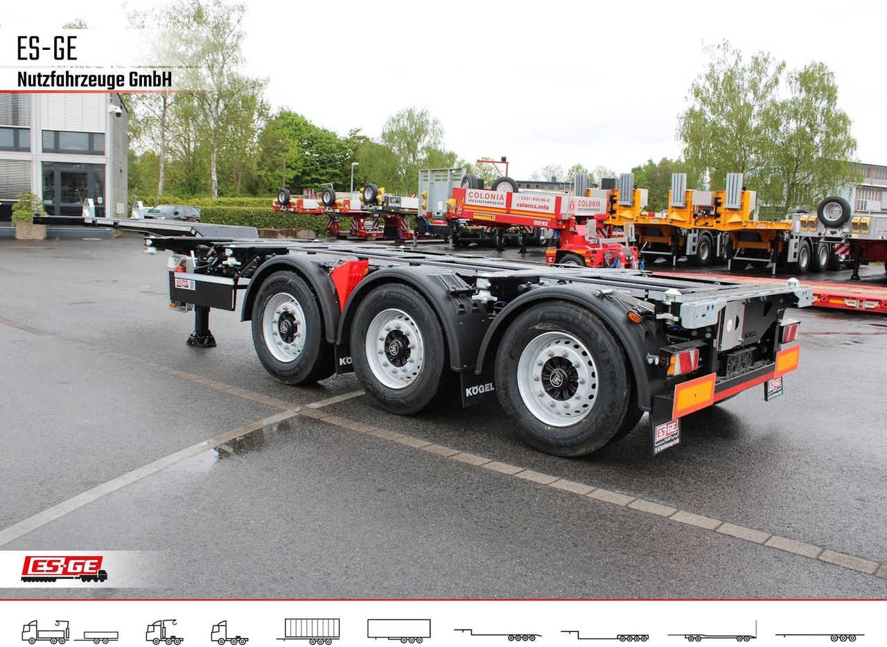 Kögel PORT 45 TRIPLEX Containerchassis - Container transporter/ Swap body semi-trailer: picture 1 Kögel PORT 45 TRIPLEX Containerchassis - Container transporter/ Swap body semi-trailer: picture 1