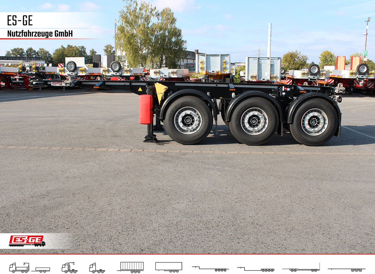 Krone Box Liner 3-Achs-Containerchassis 20' - Container transporter/ Swap body semi-trailer: picture 3 Krone Box Liner 3-Achs-Containerchassis 20' - Container transporter/ Swap body semi-trailer: picture 3