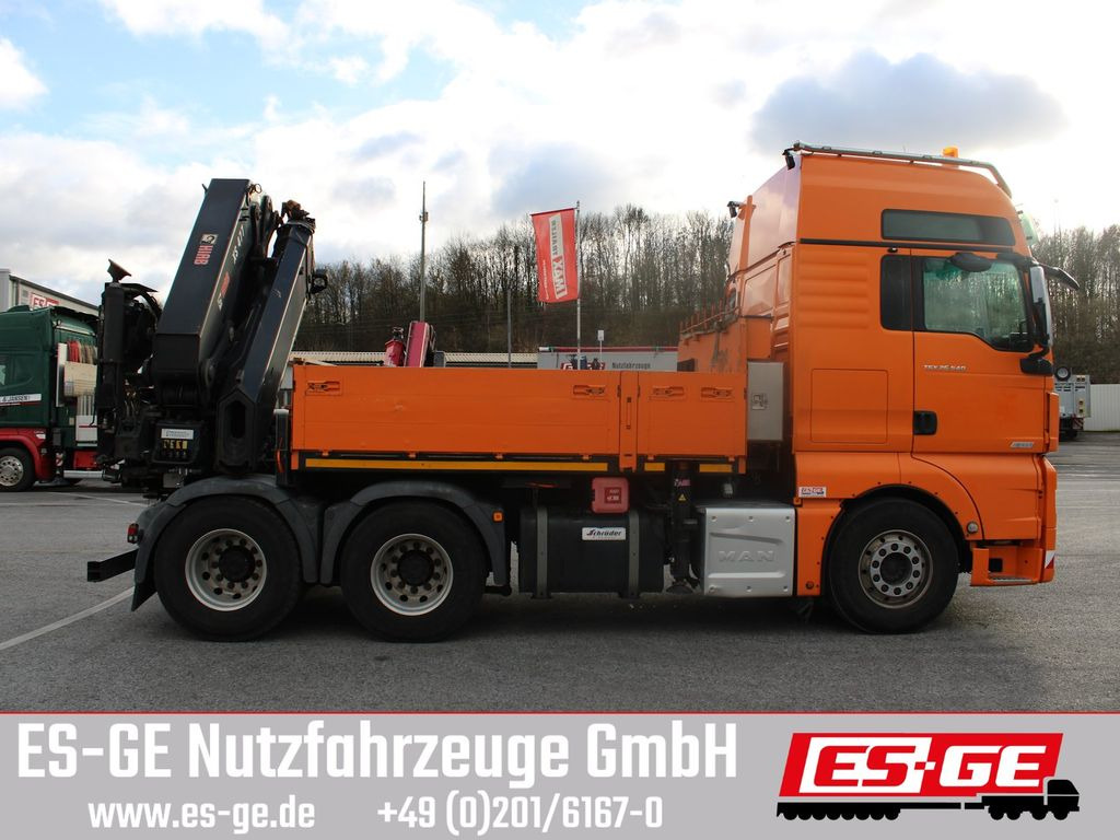 Dropside/ Flatbed truck, Crane truck MAN TGX 26.540 + HIABV-Ladekran 477E-4 HIPRO: picture 6