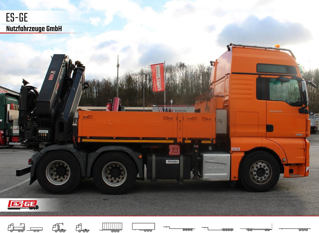 Dropside/ Flatbed truck, Crane truck MAN TGX 26.540 + HIABV-Ladekran 477E-4 HIPRO MAN TGX 26.540 + HIABV-Ladekran 477E-4 HIPRO: picture 6 Dropside/ Flatbed truck, Crane truck MAN TGX 26.540 + HIABV-Ladekran 477E-4 HIPRO MAN TGX 26.540 + HIABV-Ladekran 477E-4 HIPRO: picture 6