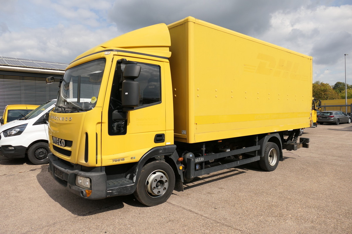 IVECO EuroCargo ML 75 E 16 P LBW - Box truck: picture 1 IVECO EuroCargo ML 75 E 16 P LBW - Box truck: picture 1