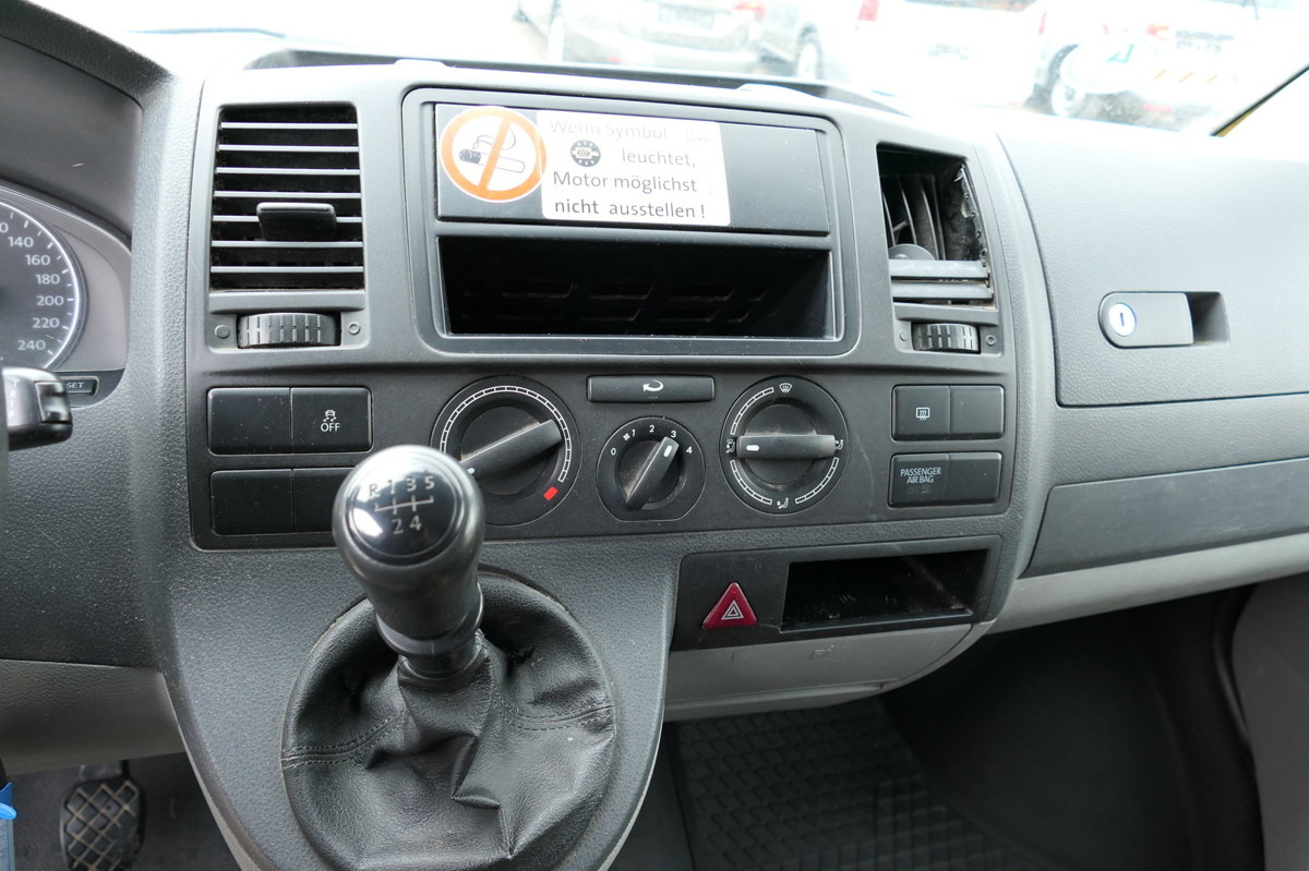 Small van VW T5 Transporter 2.0 TDI 2-SITZER EURO-5 2xSCHIEBE: picture 9