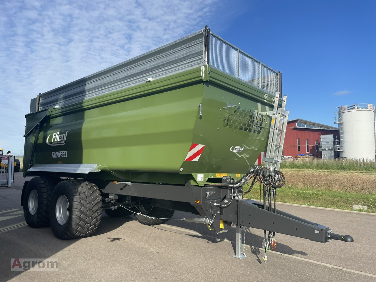 New Farm tipping trailer/ Dumper Fliegl TMK 264 FOX: picture 6